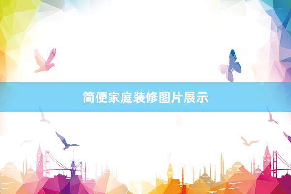 简便家庭装修图片展示